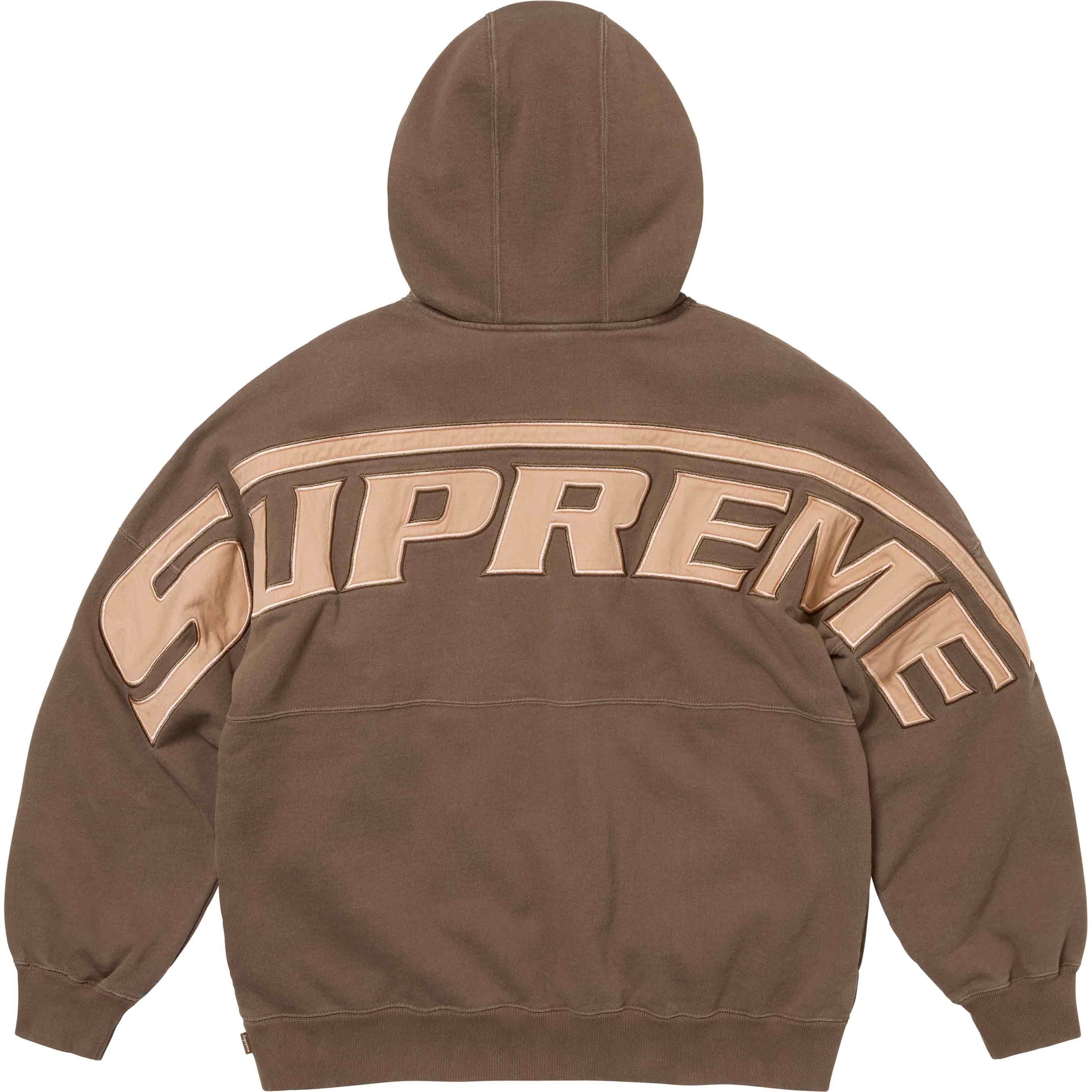 Wrapped Half Zip Hooded Sweatshirt view 2